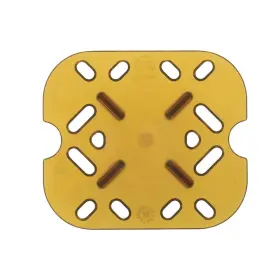 23600 Vollrath Super Pan Iii 1/6 Size High Temp Plastic False Bottom Amber
