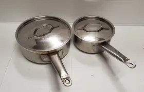 3601 Vollrath 3602 Centurion Sauce Pans Stainless Steel
