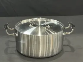 49441 Vollrath Miramar 7-quart Casserole Pan With Low Dome Cover New
