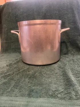 56912 Vollrath 12 Quart Aluminum 2 Handle Stock Pot No. Usa