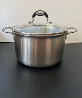 77519 Vollrath 6 Quart Heavy Tribute Tri-ply Stock Pot Aluminum Core