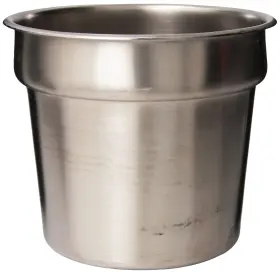 78184 Vollrath 7-1/4 Quart Stainless Steel Vegetable Inset Silver