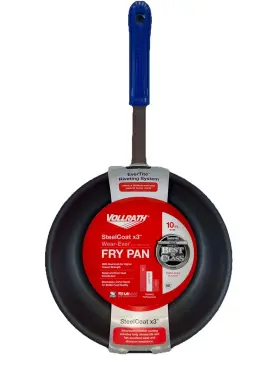 T4010 Vollrath 10 Inch Fry Pan Wear-ever Aluminum Steelcoat X3 Non Stick