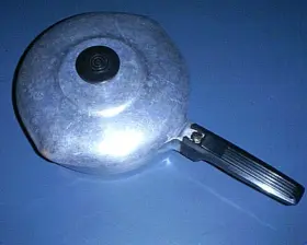 4506m Wagner Ware Vtg Sidney Magnalite Frying Pan #4506m Double Pouring Spouts And Lid