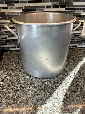4306 Wear-ever Vintage Large 24 Quart Aluminum Stock Pot No