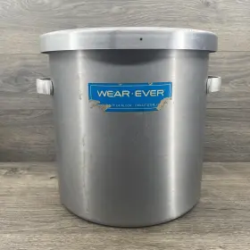 5285 Wear-ever Vintage Stock Pot Aluminum 12 Quart Commercial Usa Nsf Chilicothe Ha
