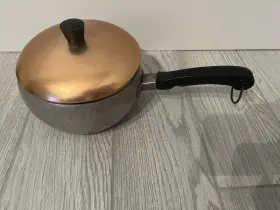 Lids-10 Wear-ever Hallite Aluminum Pots-copper Lid