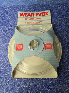 46340 Wearever Vintage Wear Ever 10 Inch Round Glass Lid Cover Model Replacement