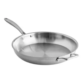 Ssfp14 Webstaurantstore Vigor Ss3 Series 14 Inch Tri-ply Stainless Steel Fry Pan With Helper Handle