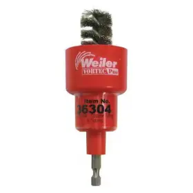 97939 Weiler Spiral Wire Brush Tool Stainlesss Steel 1 Inch