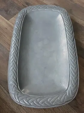Zmn-19 Wilton Armetale Gourmet Grillware Grilling And Serving Tray Griddle Pewter