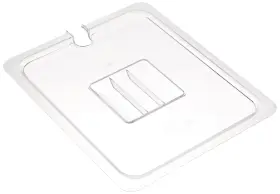 Sp7200c Winco 786173366883 1/2 Pan Slotted Cover Clear Medium