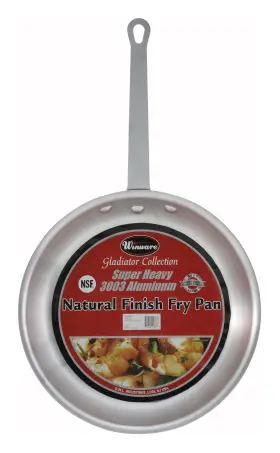 Afp-7a Winco 842169105819 Commercial-aluminium Fry Pan/skillet 7 Inch Silver