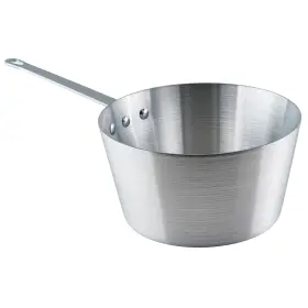 B001chjjiy Winco Heavy-duty 3mm Aluminum Tapered Sauce Pan 5 Qt Professional Grade