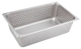 B001vzepvs Winco Full Size 6 Inch Deep Perforated 22-gauge Metal Food/steam Table Pan