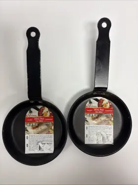 Cspp-4e Winco 2 Qty Cspp4e 4 3/4 In Blini Pan