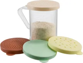 Pdg-10r Winco Dredge With Snap On Lids Clear