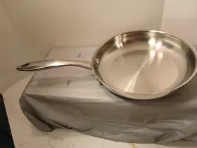 022010 Wolfgang Puck Cafe Collection 8 Inch Omelet Pan/saut Skillet Stainless Steel