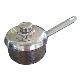 042005 Wolfgang Puck Cafe Collection 1 Quart Sauce Pan 18/10 Stainless Steel W Meyer Lid
