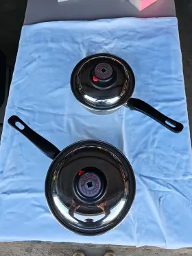 Worlds Finest 024409387029 Steam Control 9-element 4 Pc Inch Waterless Cookware Set