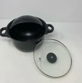 Worlds Greatest Cooking Pot 710770116732 As Seen On Tv With A Built In Strainer 3pc Set 3.5 Qt