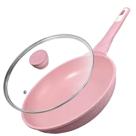 Xuanying 733723746947 8 Inch Non Stick Frying Pans With Lid - 100% Pfoa Pfas Free Super Nonstick