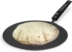 Yadnesh 720449723482 Non-stick Chapati Tawa/roti Tawa/paratha Tawa Aluminium 2.6 Mm With Free Woo