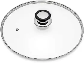 Yh-012 Yh Cookware Glass Lid For Frying Pan Fry Skillet With Handle Coated In Silico