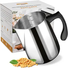 Zapstarz 731041394062 Candle Making Melting Pot Wax Pouring Pitcher 32oz Stainless Steel Melti
