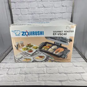 Ef-vsc40 Zojirushi 023596276840 New Gourmet Roaster Fish Meat Indoor Smokeless 120v Old Stock