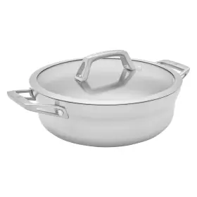 1034186 Zwilling Motion Stainless Steel 4- Quart Chefs Pan With Lid