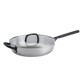 1035358 Zwilling Milano Stainless Steel 4- Quart Saute Pan With Helper