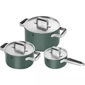 Zwilling 445026244268 6-pc Green Stainless Steel Pot Set