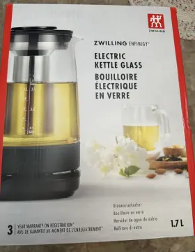 53103-201 Zwilling Enfinigy Glass Kettle 1.7l