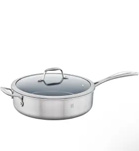64087-240 Zwilling Spirit 3-ply Stainless Steel Ceramic Nonstick Saute Pan