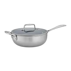 66730-026 Zwilling Clad Cfx 4.5- Quart Stainless Steel Ceramic Nonstick Perfect Pan