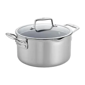 66732-240 Zwilling Clad Cfx 6- Quart Stainless Steel Ceramic Nonstick Dutch Oven