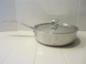 Zwilling J.a. Henckels 035886328351 Ja International 3 Ply Quart 18/10 Stainless Steel Saute Pan And Lid Vgc