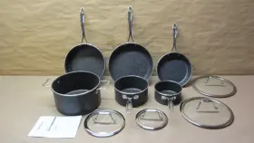 4017210 Zwilling J.a. Henckels Capri Notte 10-piece Nonstick Granitium Cookware Set