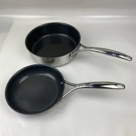 64080-003 Zwilling J.a. Henckels Spirit 3-ply 2 Pc Stainless Steel Ceramic Nonstick Fry Pan Set
