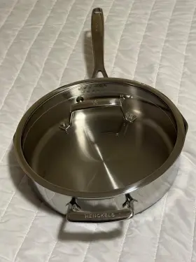 64096200 Zwilling J.a. Henckels Legacy 4qt/4l Stainless Steel Saute Pan With Handle Helper And Lid