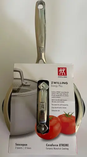 71045-160 Zwilling J.a. Henckels Energy Plus 2- Quart Tall Saucepan - Stainless Steel