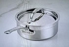 Hestan Probond Stainless-steel Saucepan, Qt., New Never Used $239 Italy Made. Price: $189.99.