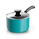 Cook Home Non Stick Pan, 3 With Quarts, Turquoise New. Price: $52.85.