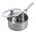 Merten & Storck Tri-ply Stainless Steel 3QT Saucepan Pot With Lid / Brand New. Price: $59.49.
