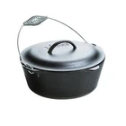Lodge Cast Iron Dutch Oven With Cover, Pre-seasoned, 7-QUART New. Price: $102.98.