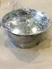 Berghoff Stacca Stainless Steel Covered Casserole Dish Round 7" 3 Qt Blue New. Price: $23.64.