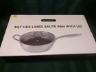 Servappetit 3QT Hex Lined Saute Pan With Lid 11 Inches Diameter WP286 New. Price: $34.95.