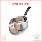 Teamfar Saucepan With Lid, 2 Qt Cooking Pot Milk Stainless Steel, Prof New. Price: $27.52.