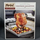 Parini Cookware Stainless Steel Chicken Roaster Grill Basket 11.75" New & Sealed. Price: $17.98.
